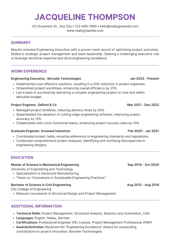 Resume Guide 02