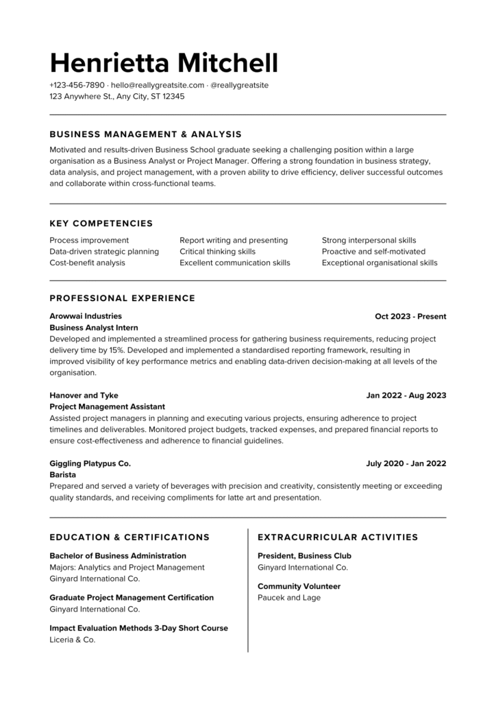 Resume Guide 04